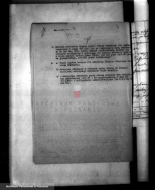 Obraz 12 z jednostki "/Budowa gorzelni w Jurkowie pow. kościański"