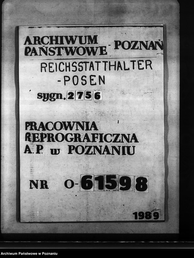 Obraz 1 z jednostki "Meldunki na temat niedociągnięć w rozdziale towarów"