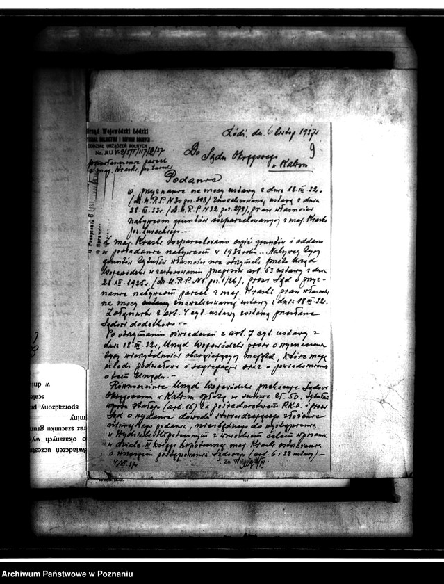 Obraz 13 z jednostki "Przewłaszczenie sądowe parcel z majątku Kraski powiatu tureckiego"