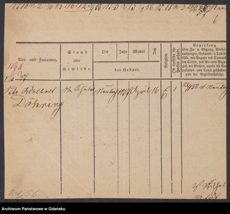 image.from.unit.number "Karty meldunkowe: Döring O. - Domalsky"