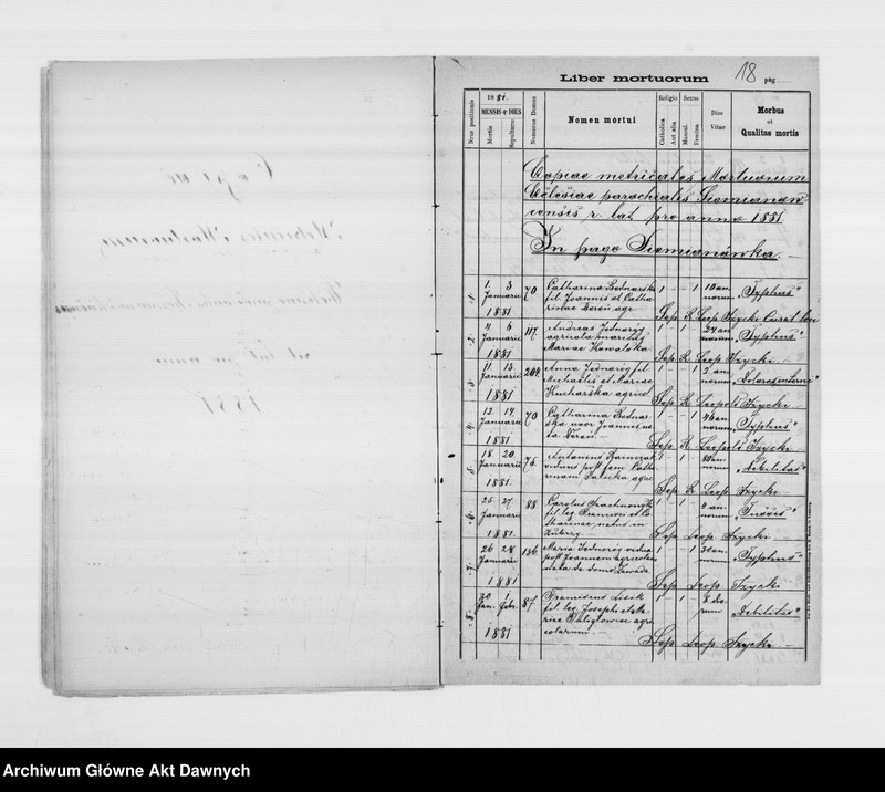 image.from.unit.number "Parafia: Siemianówka. Dekanat: Szczerzec. Kopie z ksiąg metrykalnych ur., śl., zg. dla wsi Siemianówka, Miłoszowice, Chrusno."