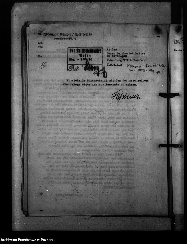 Obraz 20 z jednostki "Lehrerbildungsanstalt Marsehfelde Marszałki powiat Ostrzeszów (Zakład skonfiskowany OO. Salezjanom)"