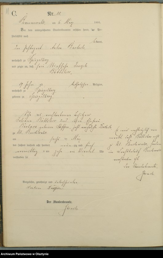 image.from.unit.number "Sterbe-Haupt-Register Nr 1 - 51"