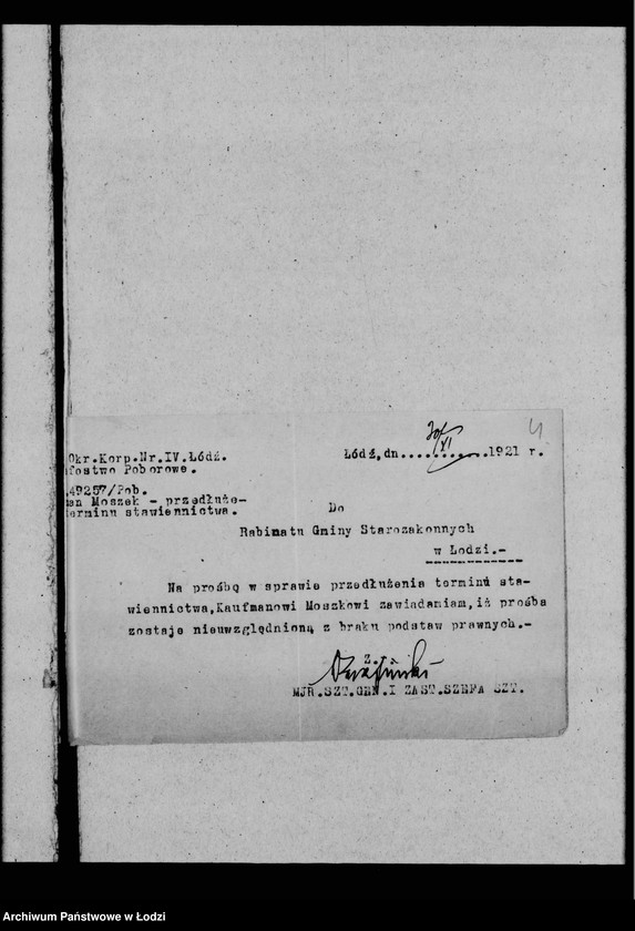 Obraz 7 z jednostki "Dotyczy rabinatu"