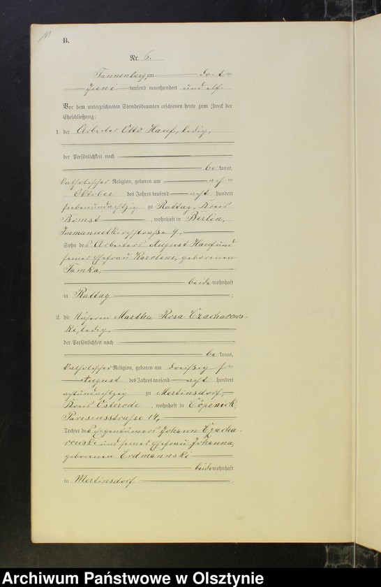 image.from.unit.number "Heirats-Neben-Register Nr 1 - 14"