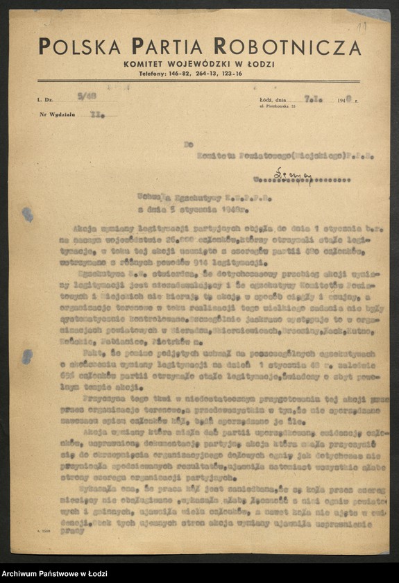 Obraz 12 z jednostki "Egzekutywa [protokóły z posiedzeń]"