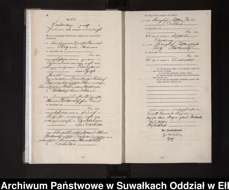 image.from.unit.number "Heirats-Haupt-Register des Königlichen Preussischen Standes-Amtes Nikolaiken Kreis Sensburg"