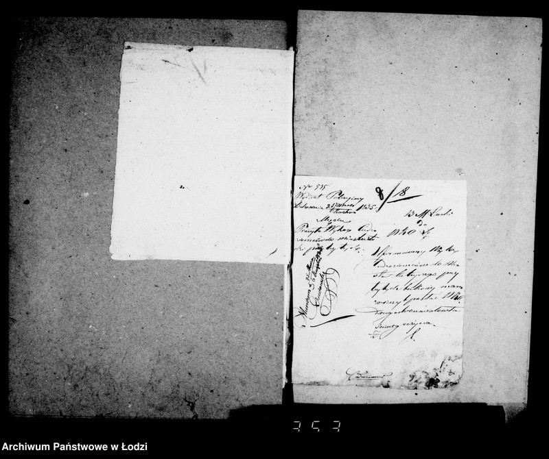 Obraz 13 z jednostki "Akta tyczące się zdawania rapportów o przybywających do miasta tutejszego cudzoziemcach"