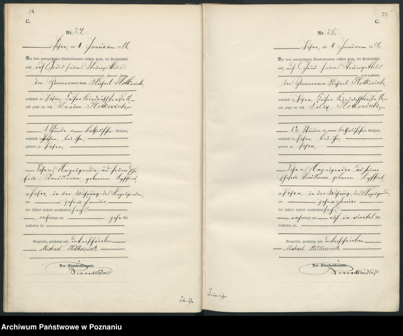 Obraz 15 z jednostki "Księga miejscowa zgonów"