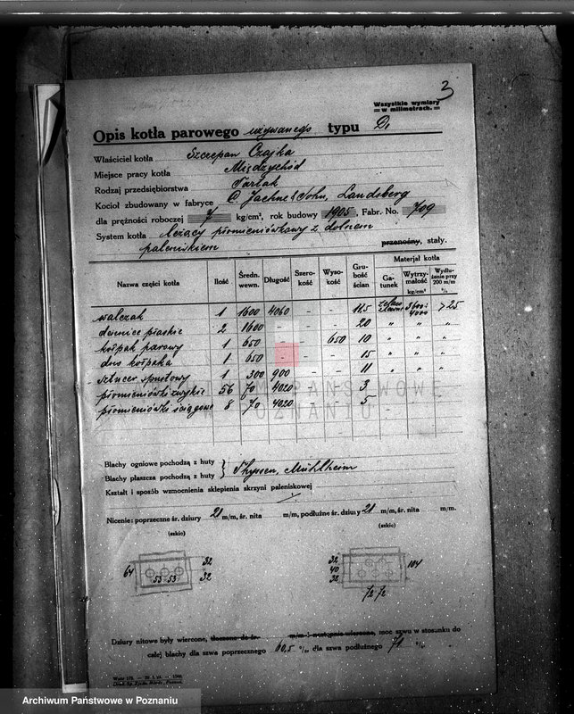 Obraz 8 z jednostki "Tartak Dt. Czajki w Międzychodzie nr woj. kotła 5224"