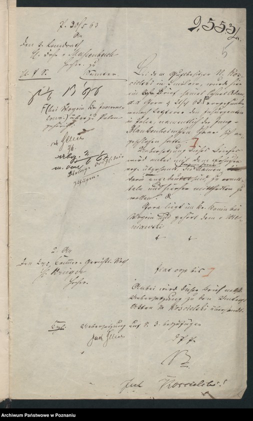 Obraz 7 z jednostki "A. betr. Boleslaus von Kościelski /auch Ludwig, Anton und Adam/"