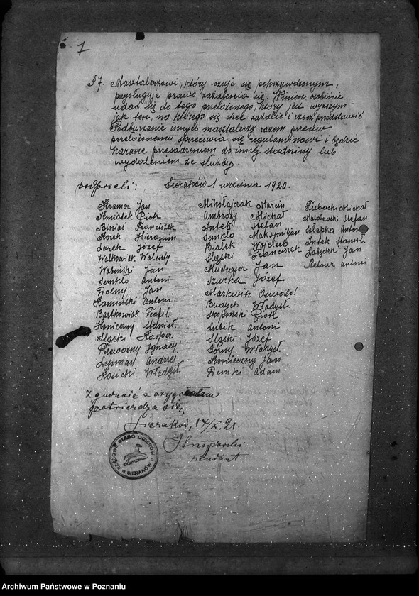 Obraz 11 z jednostki "Sprawy osobowe Stadniny rządowe personalne ogólne"