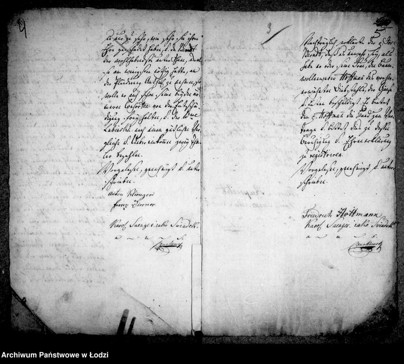 Obraz 8 z jednostki "Akta tyczące się rozmaitych zażaleń ze strony fabrykantów i zaszłej w tej mierze korespondencji"