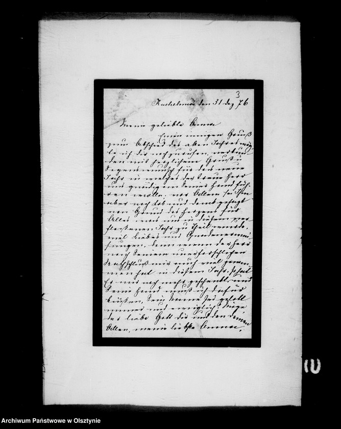 image.from.unit.number "/Ferndinadine Gfin Hahn- Kuchelmiss geb. Gfin Bernstorff an ihre Schwägerin Anna Gfin Lehndorff geb. Hahn/"