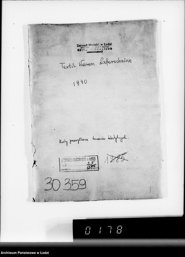 Obraz 4 z jednostki "Textil Waren Lieferscheine"