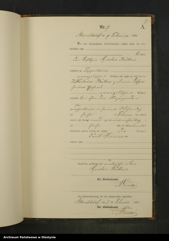 image.from.unit.number "Geburts-Neben-Register Nr 1 - 51"