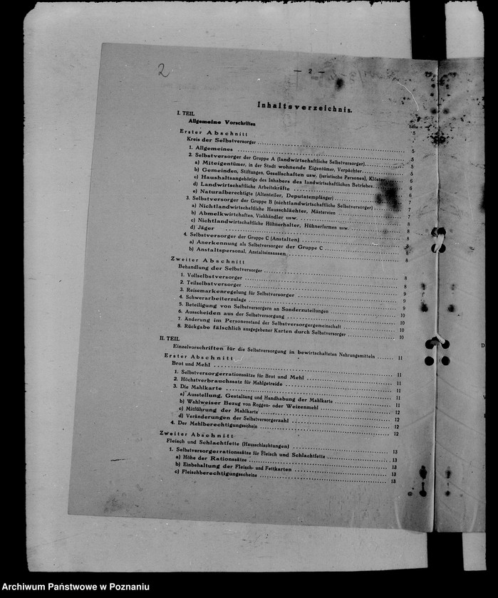 Obraz 6 z jednostki "Okólniki Landesernährungsamt w Poznaniu"