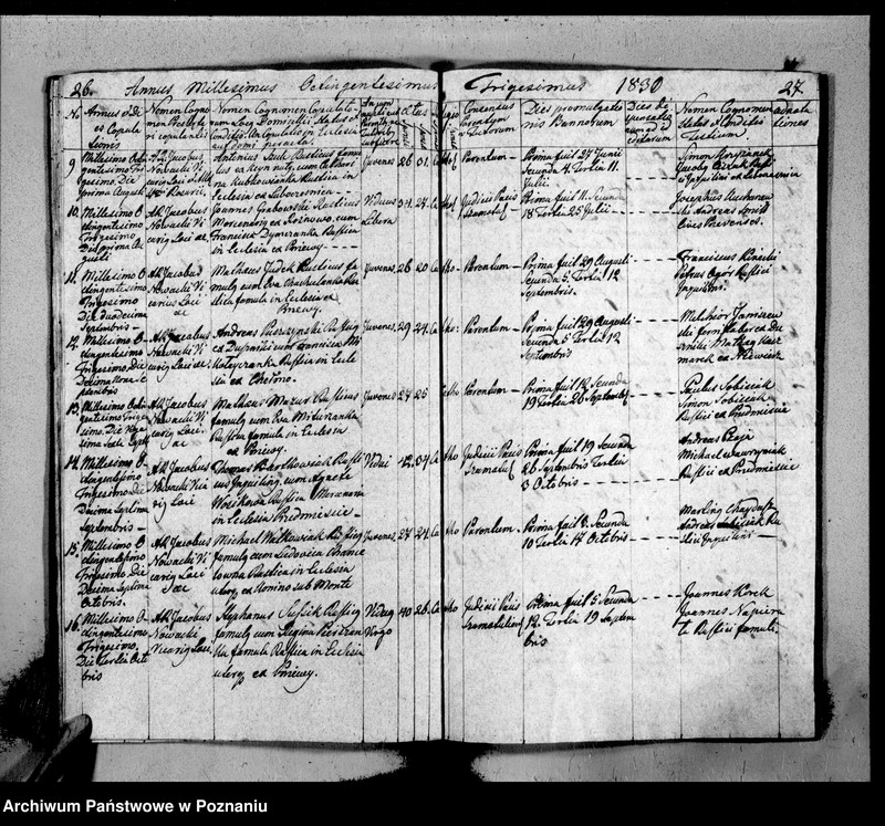 Obraz 16 z jednostki "Duplicat baptisatorum, copulatorum, mortuorum"