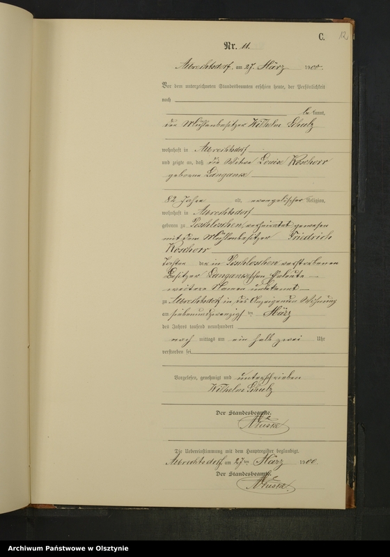 image.from.unit.number "Sterbe-Neben-Register Nr 1 - 29"