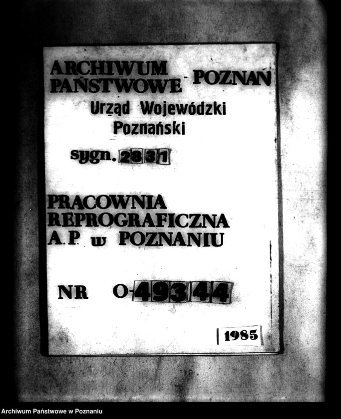 Obraz 1 z jednostki "Rejestr pomiarowy gminy Goszczanów powiat turecki"