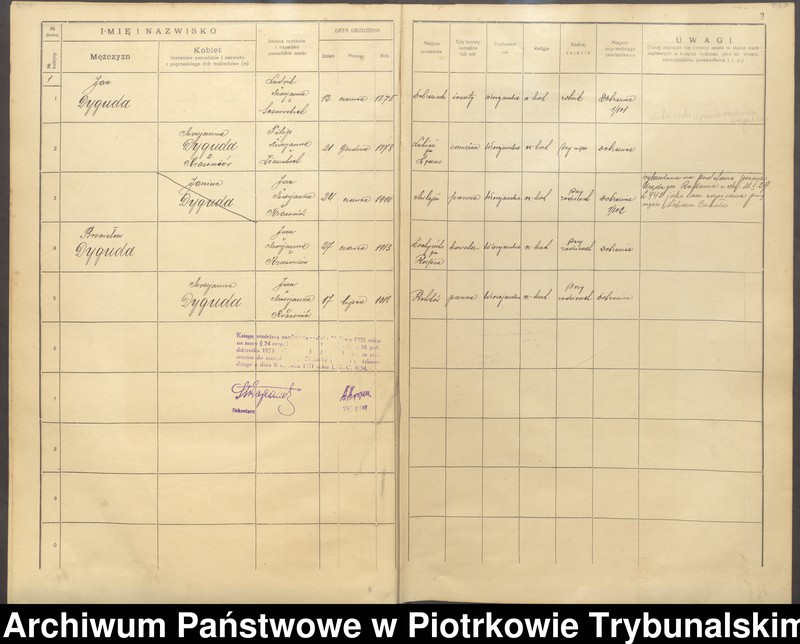 image.from.unit.number "[Księga ludności stałej gminy Ręczno] wieś i kolonia Dobrenice"