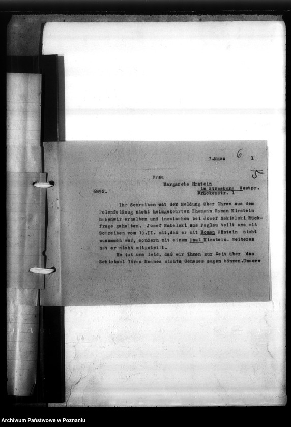 Obraz 10 z jednostki "Roman Kirstein, Strasburg / Westpreussen (Brodnica)"