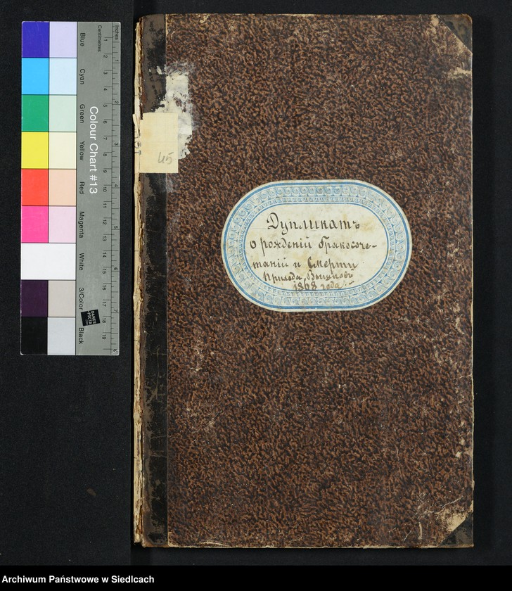 Obraz 2 z jednostki "Akta urodzeń, małżeństw, zgonów"