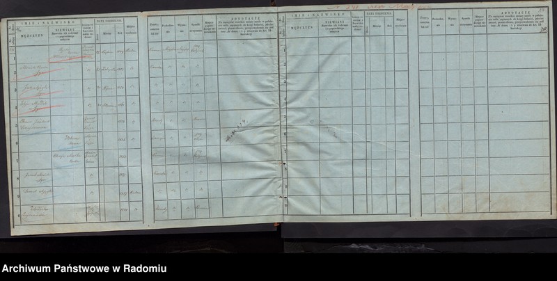 image.from.unit.number "Księga ludności stałej m. Radomia. 341- 366"