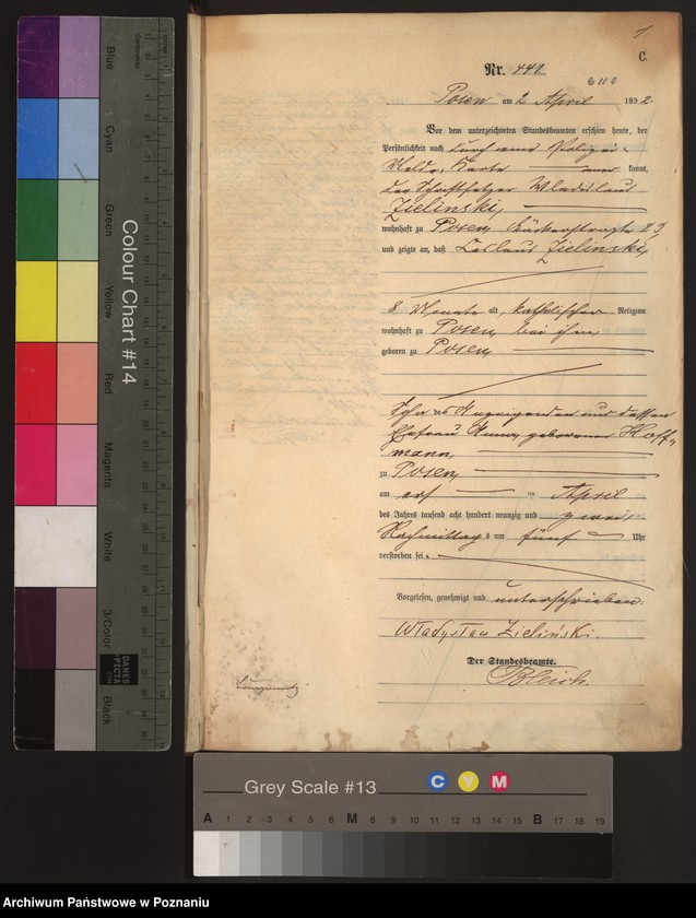 Obraz 4 z jednostki "Księga zgonów t. II"