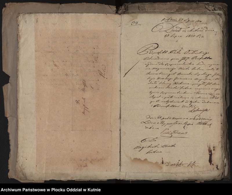 image.from.unit.number "Akta Magistratu miasta Kutna tyczące się Elekcji i Aprobacji Starszych Rabinów i Urzędników Kahalnych Dozorów Bożniczych"