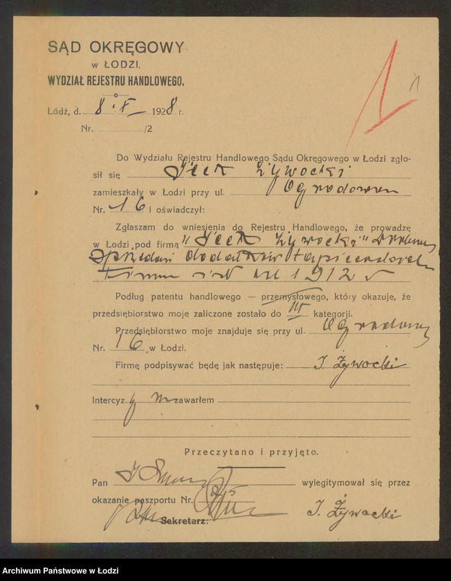 Obraz 3 z jednostki "Icek Żywocki – sprzedaż dodatków tapicerskich"