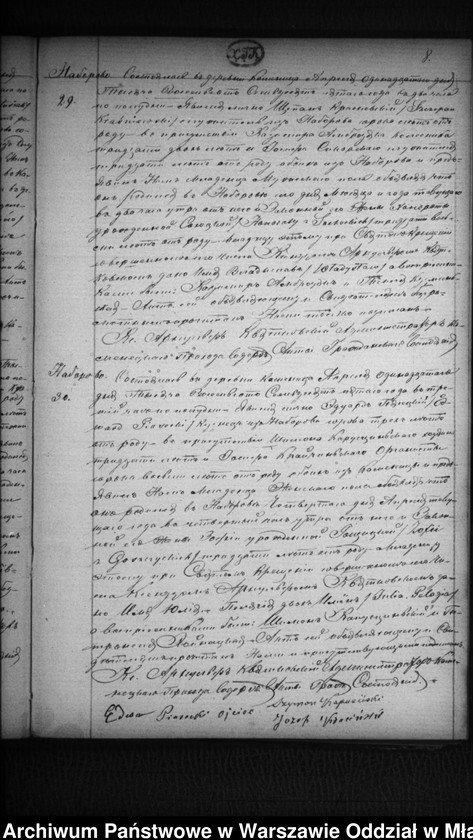 image.from.unit.number "Akta urodzeń, małżeństw, zgonów"