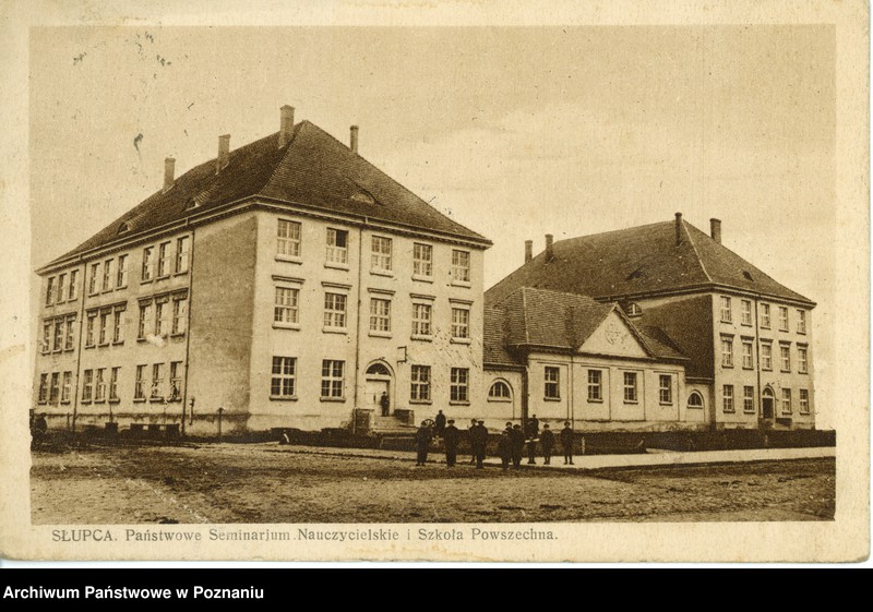 Obraz 1 z jednostki "Słupca - Państwowe Seminarium Nauczycielskie i Szkoła Powszechna"