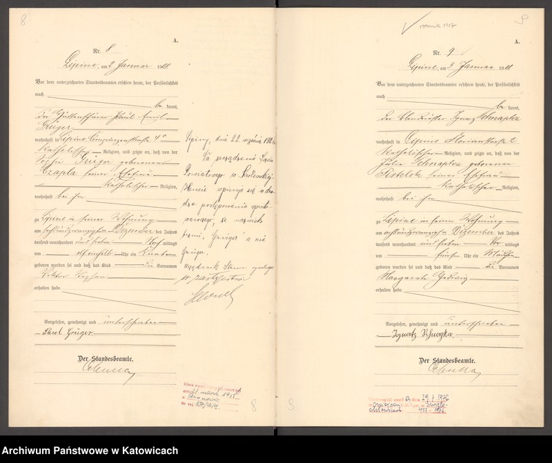 image.from.unit.number "Księga urodzeń T.I nr 1-399"