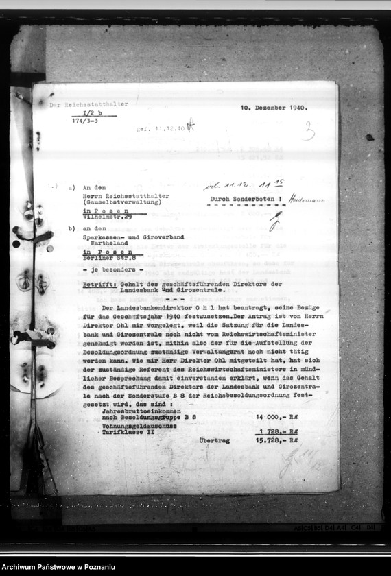 Obraz 7 z jednostki "Landesbank und Girozentrale Wartheland"