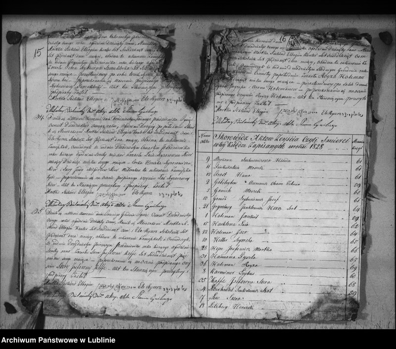 Obraz 11 z jednostki "Księga urodzeń, małżeństw i zgonów"