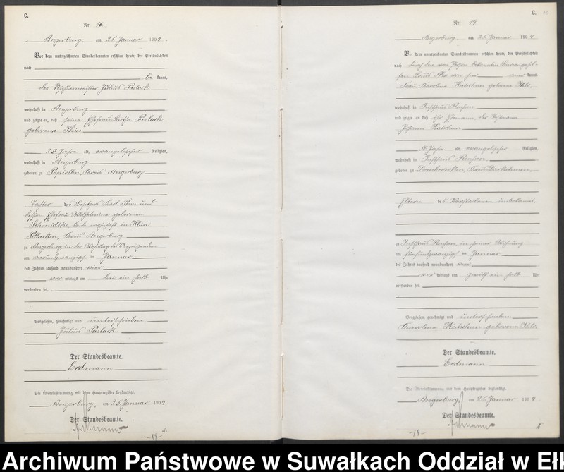image.from.unit.number "Sterbe-Neben-Register des Preussischen Standes-Amtes Angerburg Kreis Angerburg"