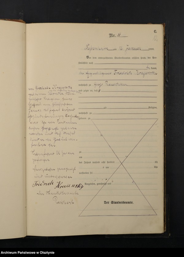 image.from.unit.number "Sterbe-Haupt-Register Nr 1 - 205"