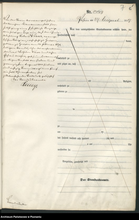 Obraz 10 z jednostki "Księga zgonów t. IV"