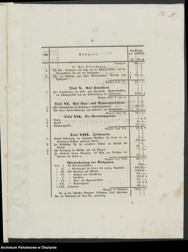 image.from.unit.number "Acta des 15ten Provinzial-Landtages der Stände des Königreichs Preußen. Das Hebammen-Wesen in den Regierungsbezirken Königsberg [Królewiec] und Gumbinen [Gąbin]"