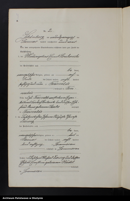 image.from.unit.number "Heiraths-Neben-Register Nr 1 -19"