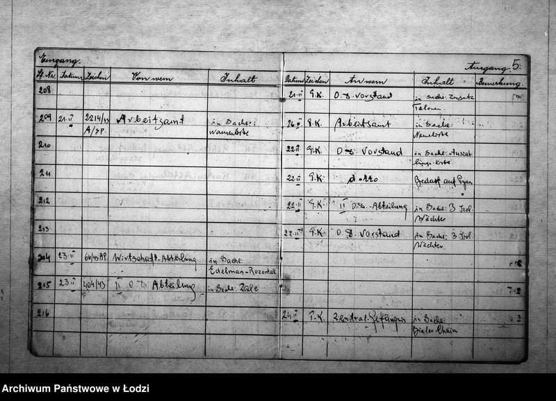 Obraz 9 z jednostki "[Dziennik korespondencji przychodzącej i wychodzącej IV rewiru]"