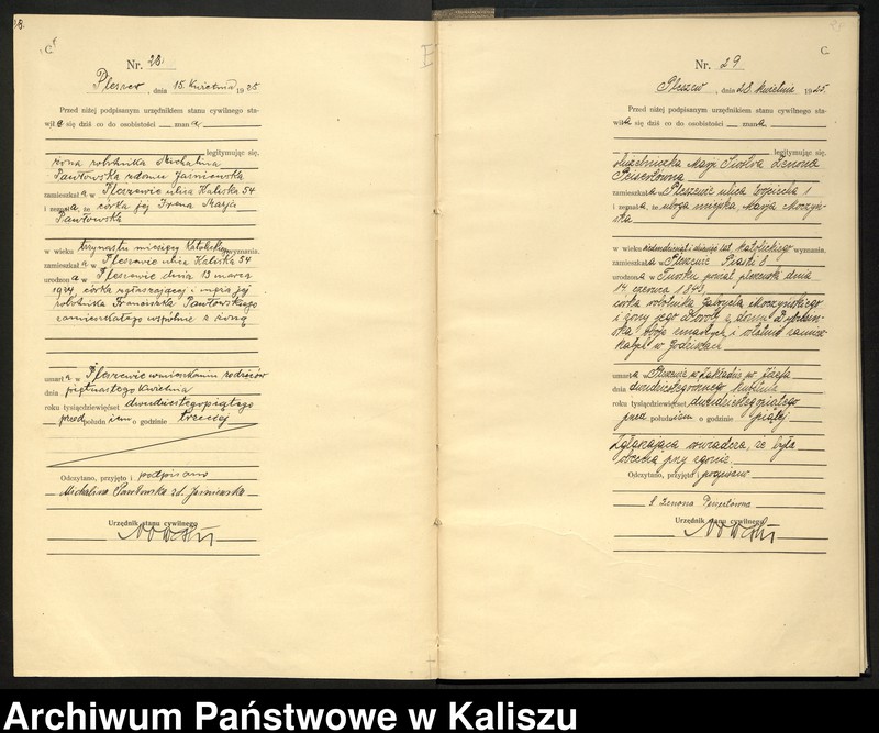 Obraz 18 z jednostki "[Księga zgonów]"