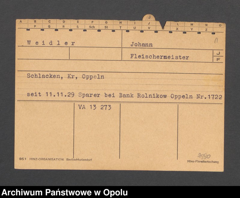 Obraz 3 z jednostki "[Weidler Johann, Schlacken]"