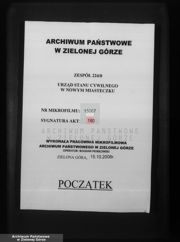 Obraz 1 z jednostki "Sterbe-Haupt-Register 1914 vol. I"