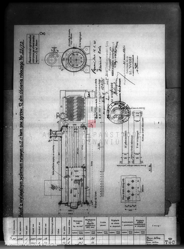 Obraz 12 z jednostki "Fabryka maszyn i urządzeń gorzelnianych J. Dziabaszewskiego i Ska w Poznaniu nr woj. 5829"