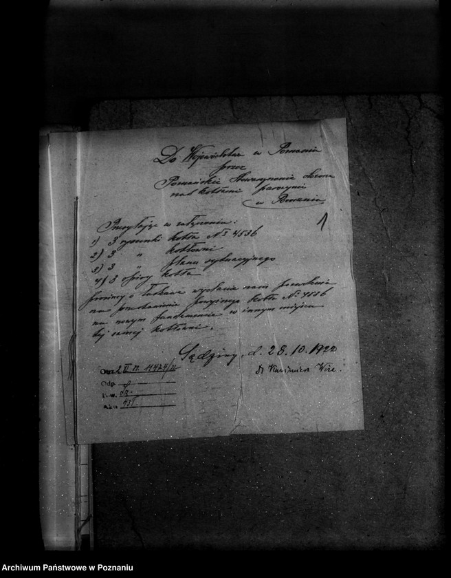 Obraz 5 z jednostki "Gorzelnia w majętności Sędziwy powiat szamotulski własność Dr Wiza nr woj. kotła 64"