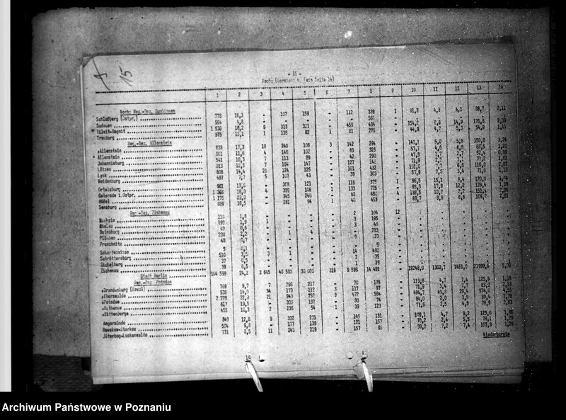 Obraz 19 z jednostki "Ergebnisse der Reichsfürsorgestatistik, mitgeteil vom Statistischen Reichsamt Berlin"
