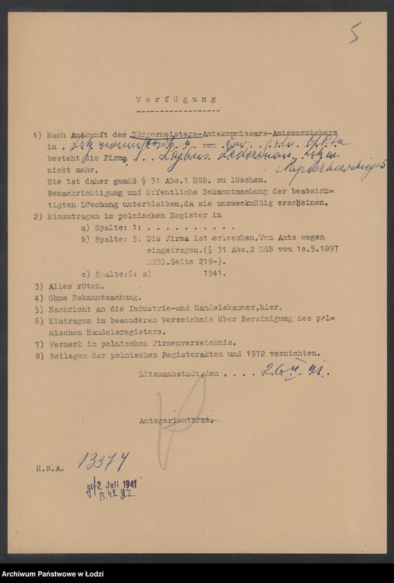 Obraz 7 z jednostki "Lajbus Lederman – sklep spożywczy"