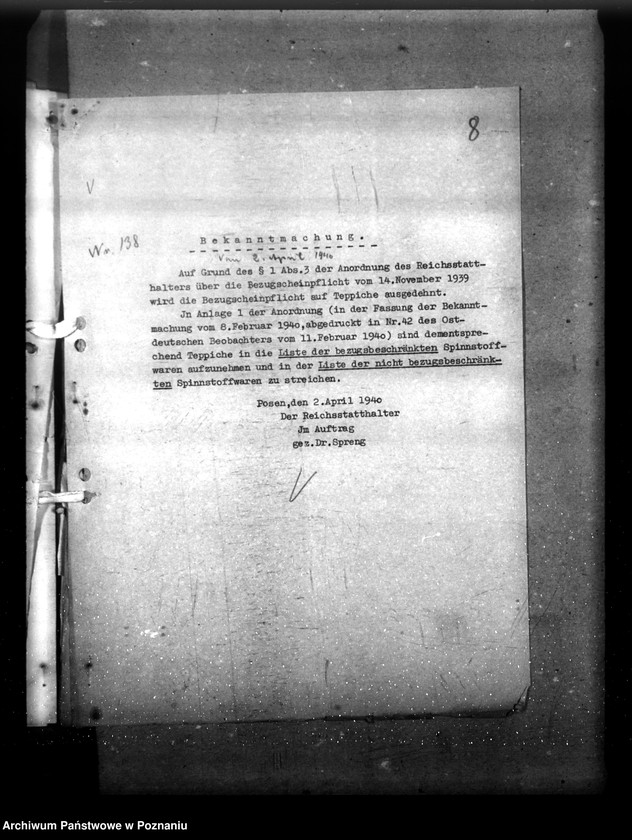 Obraz 13 z jednostki "Verordnungsblatt Nr. 18"